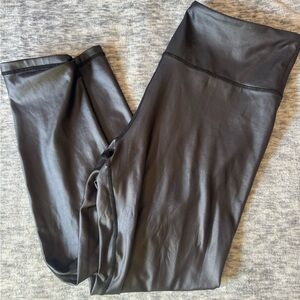 ZYIA Shiny Black Leggings